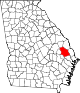 80px-Map_of_Georgia_highlighting_Bulloch_County.svg