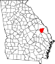 80px-Map_of_Georgia_highlighting_Jenkins_County.svg