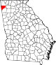 80px-Map_of_Georgia_highlighting_Chattooga_County.svg